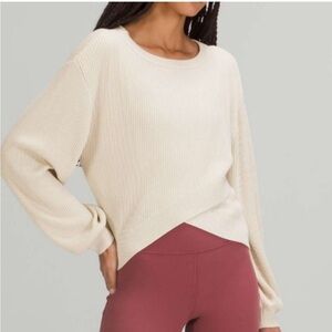 Lululemon Reversible Crossover Sweater
